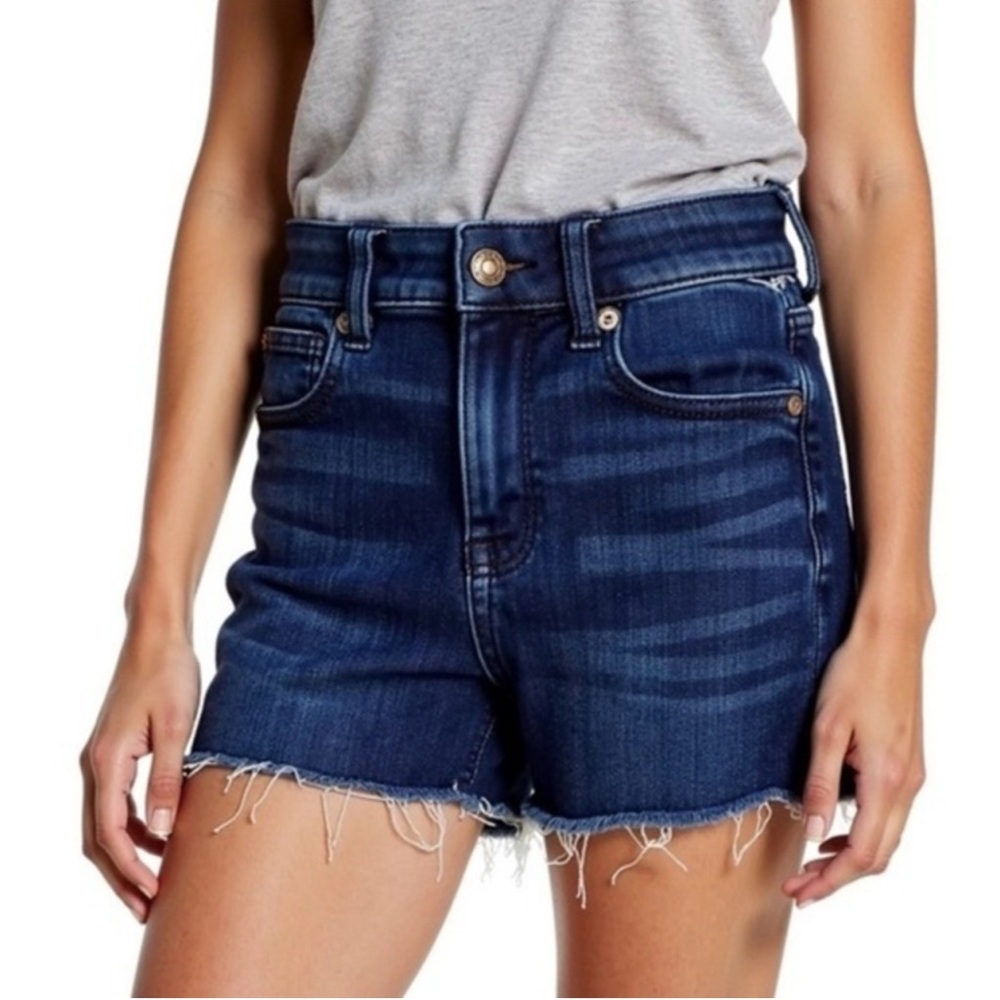 American Eagle High Rise Shortie Denim Shorts 6